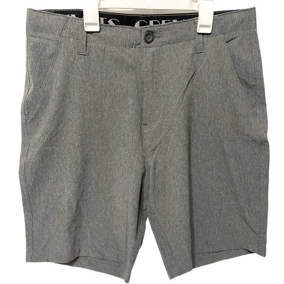 Grey Rivets Men’s Illustrious Flat Front Shorts NWOT - Picture 1 of 3